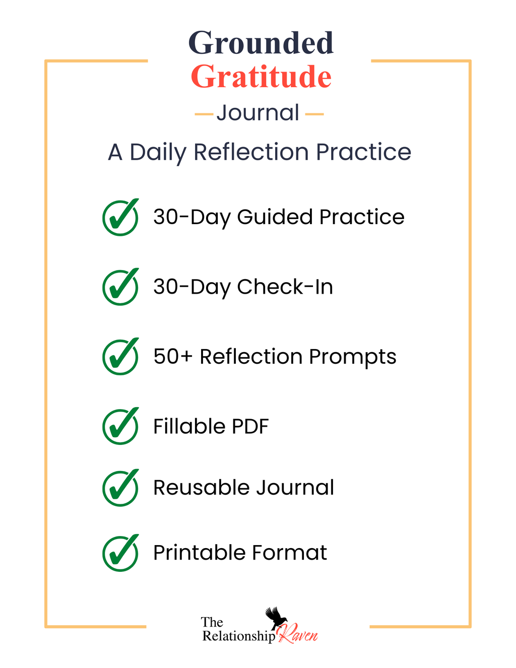 Guided Gratitude Journal