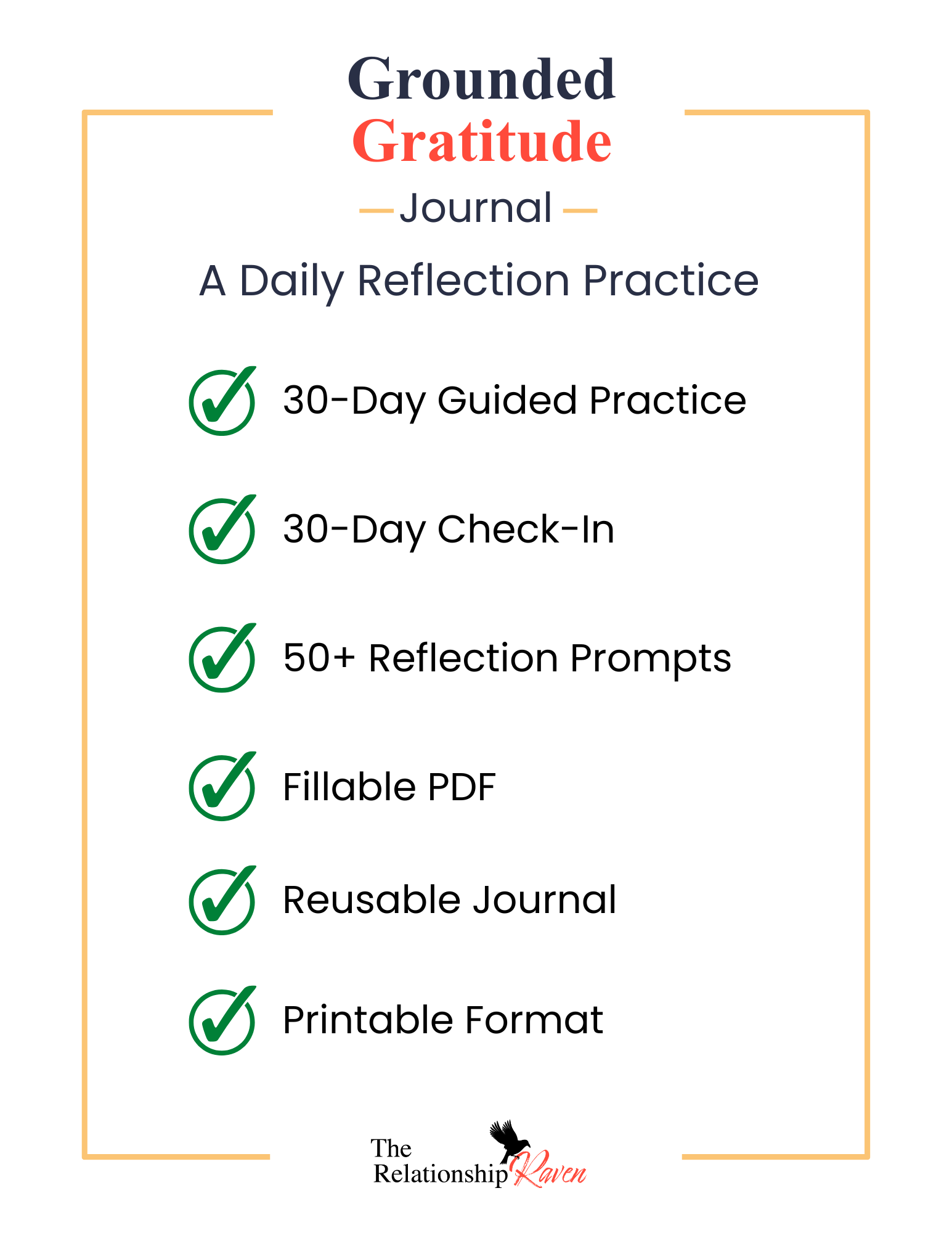 Guided Gratitude Journal